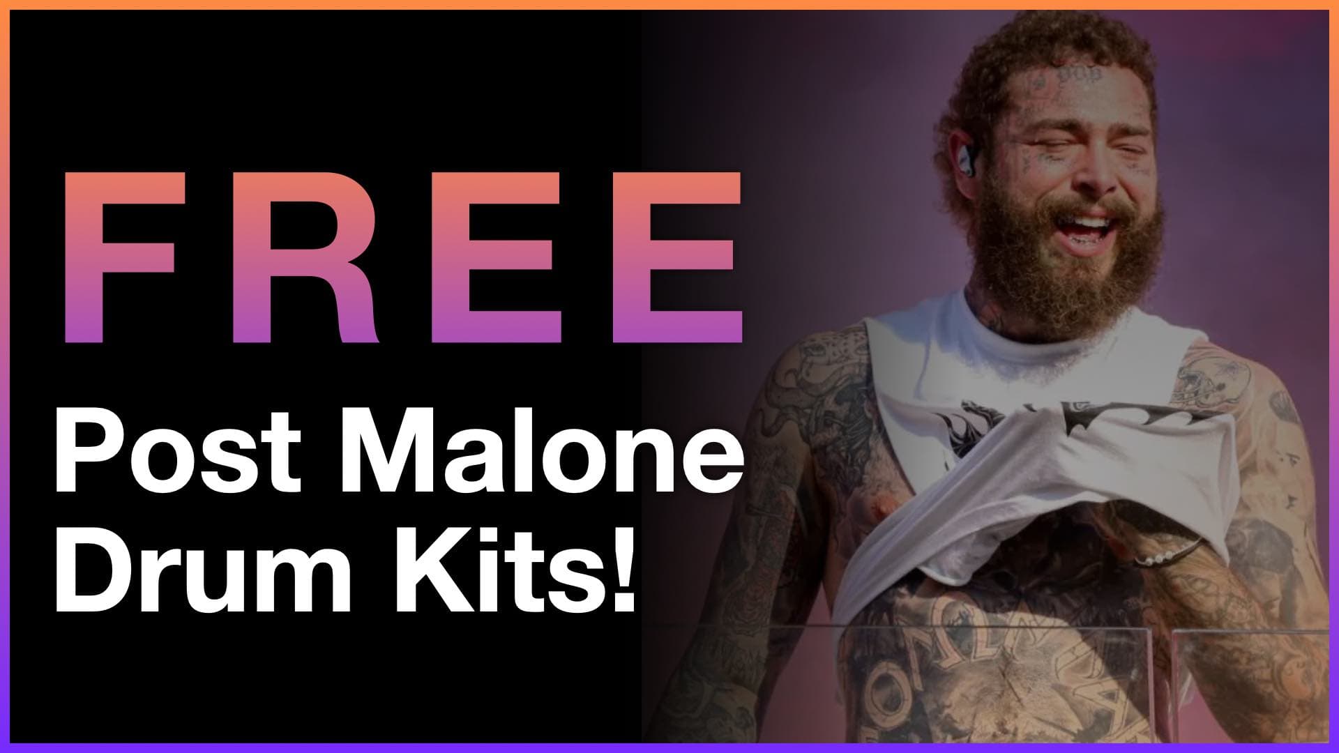 New Post Malone Drum Kits 2026! (FREE Download!)